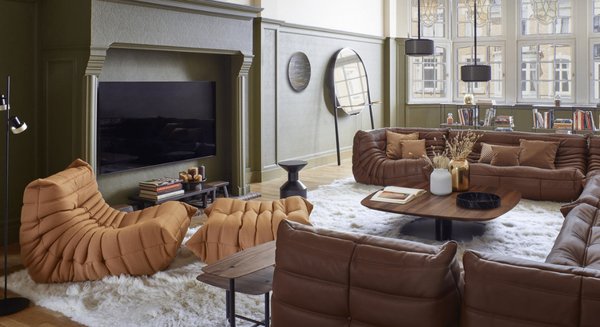 Comment magnifier votre salon avec canapé et fauteuil style togo ?